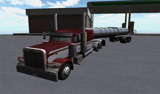 Truck Parking: Fuel Truck 3D - Gameplay image of android game