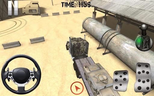 Truck Driving: Army Truck ۳D - عکس بازی موبایلی اندروید