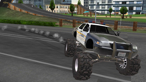 Monster Truck Driving Rally - Gameplay image of android game