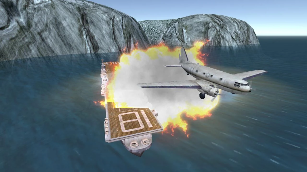 Flight Simulator: War Airplane - Gameplay image of android game