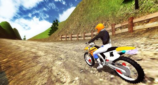 Offroad Stunt Bike Simulator - Gameplay image of android game