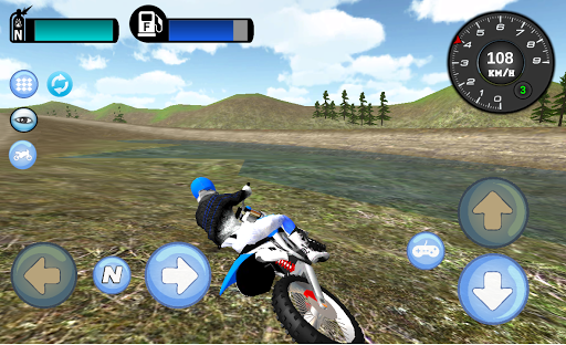 Stunt Motorbike Race ۳D - عکس بازی موبایلی اندروید