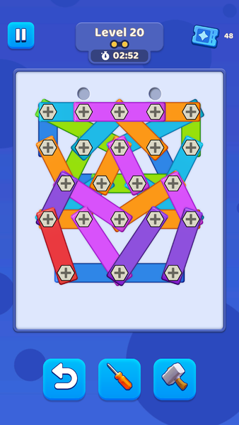 Screw Inc: Nuts & Bolts - عکس بازی موبایلی اندروید