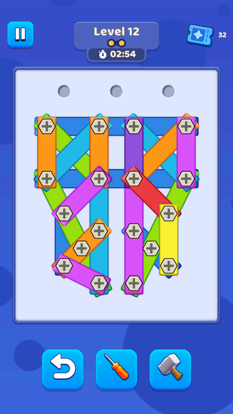 Screw Inc: Nuts & Bolts - عکس بازی موبایلی اندروید