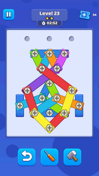 Screw Inc: Nuts & Bolts - عکس بازی موبایلی اندروید