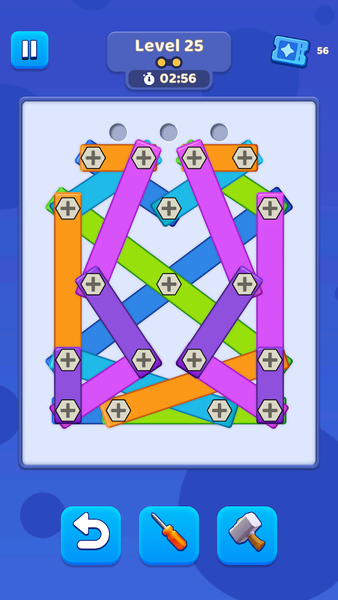 Screw Inc: Nuts & Bolts - عکس بازی موبایلی اندروید