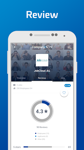 jobs.ch – Job Search - عکس برنامه موبایلی اندروید