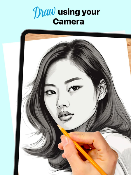 AR Drawing : Trace Anything - عکس برنامه موبایلی اندروید