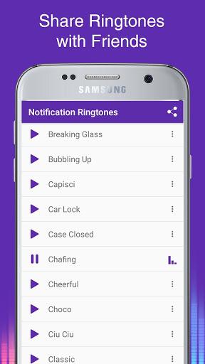 Notification Ringtones - عکس برنامه موبایلی اندروید