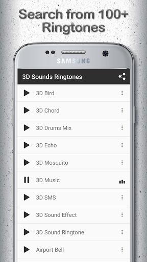 3D Sounds Ringtones - Image screenshot of android app