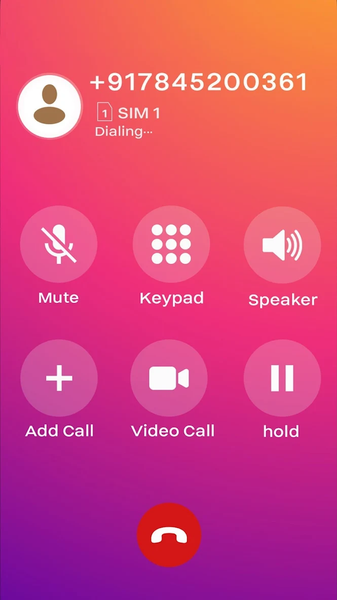 Video Ringtone - Phone Dialer - عکس برنامه موبایلی اندروید