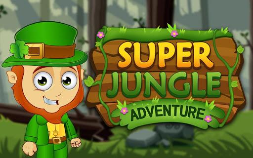 Jungle Adventure Run: Free Platform Game - Gameplay image of android game