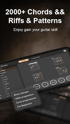 Real Guitar - Tabs and chords! - عکس بازی موبایلی اندروید
