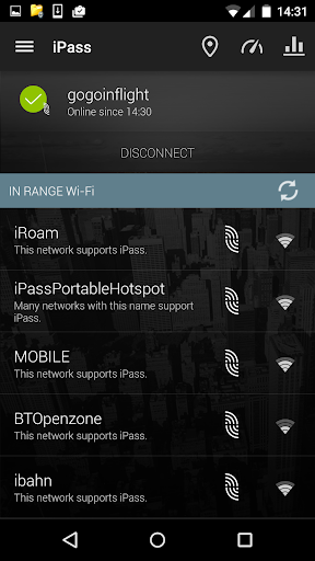 iPass SmartConnect™ - عکس برنامه موبایلی اندروید