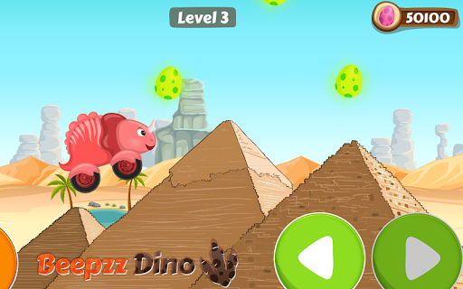 Car games for kids - Dino game - Gameplay image of android game
