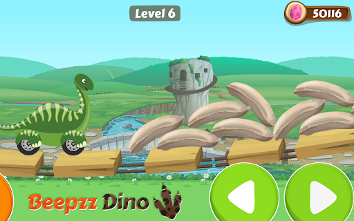 Car games for kids - Dino game - Gameplay image of android game