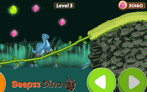 Car games for kids - Dino game - Gameplay image of android game