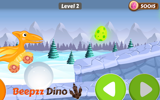 Car games for kids - Dino game - Gameplay image of android game