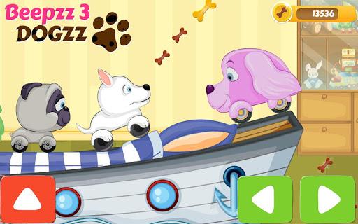 Racing games for kids - Dogs - عکس بازی موبایلی اندروید