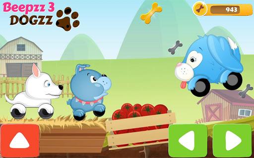 Kids Car racing games - Dogs - عکس بازی موبایلی اندروید