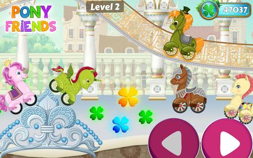 Pony games for girls, kids - Gameplay image of android game