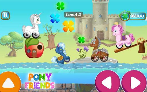Pony games for girls, kids - Gameplay image of android game