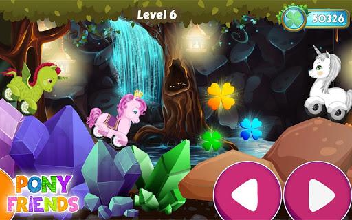 Pony games for girls, kids - Gameplay image of android game