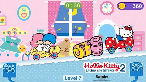 Hello Kitty games - car game - Gameplay image of android game