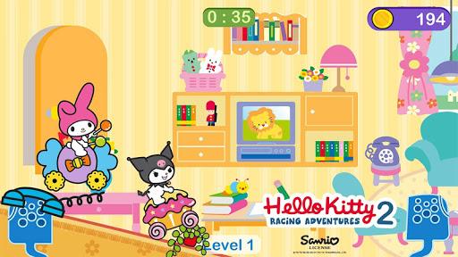 Hello Kitty games - car game - Gameplay image of android game