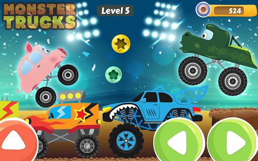 Monster Truck - car game for Kids - عکس بازی موبایلی اندروید