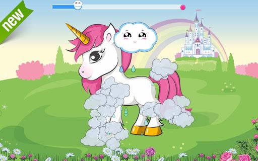 Unicorn games for kids - Gameplay image of android game
