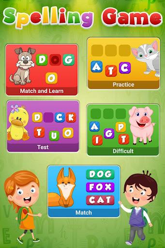 Kids Spelling game Learn words - عکس برنامه موبایلی اندروید