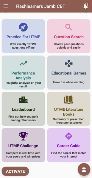 FlashLearners: Study & CBT - عکس برنامه موبایلی اندروید
