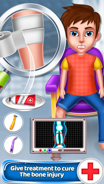 Nail foot toe doctor surgery - عکس بازی موبایلی اندروید
