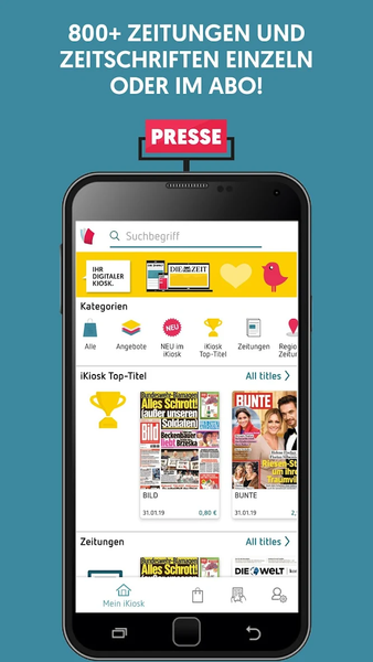 iKiosk | Digital Newspapers An - عکس برنامه موبایلی اندروید