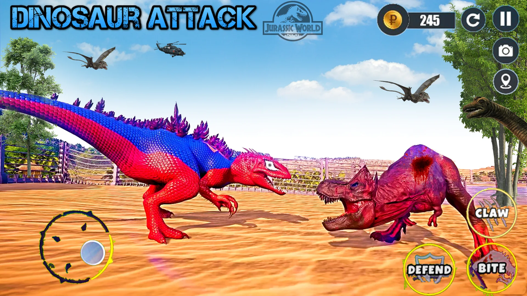 Jurassic Park Games: Dino Park - عکس بازی موبایلی اندروید