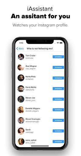 iAssistant Followers Analysis for Instagram - عکس برنامه موبایلی اندروید