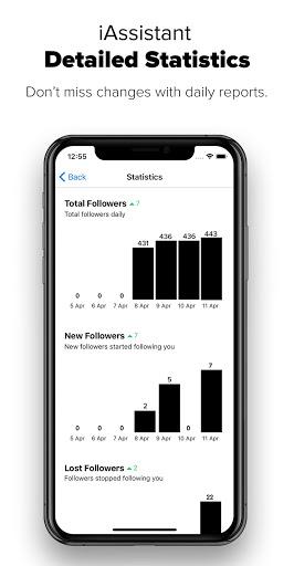 iAssistant Followers Analysis for Instagram - عکس برنامه موبایلی اندروید