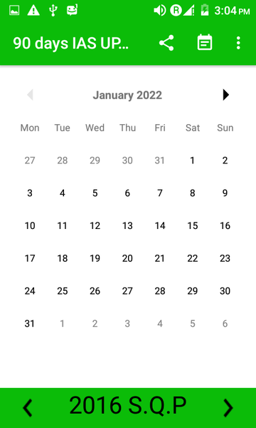 90 days IAS UPSC preparation - Image screenshot of android app