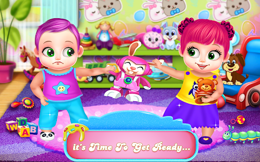 Newborn Baby Twins:Baby sitter & Baby daycare game - عکس برنامه موبایلی اندروید