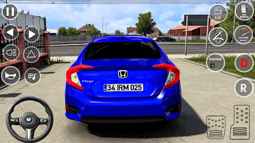 Modern Car 3D: Driving School - Gameplay image of android game