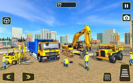 Grand City Road Construction - Gameplay image of android game