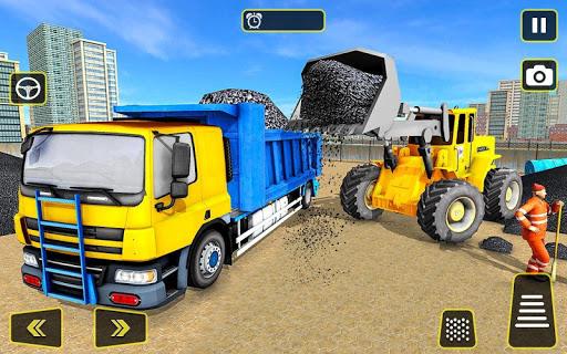 Grand City Road Construction - Gameplay image of android game