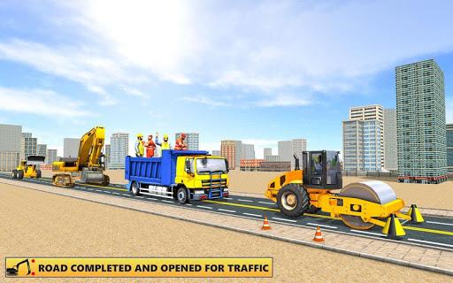 Grand City Road Construction - Gameplay image of android game