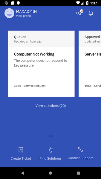 IBM Control Desk - عکس برنامه موبایلی اندروید