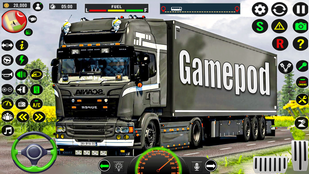 Euro Truck Simulator : Extreme - عکس بازی موبایلی اندروید
