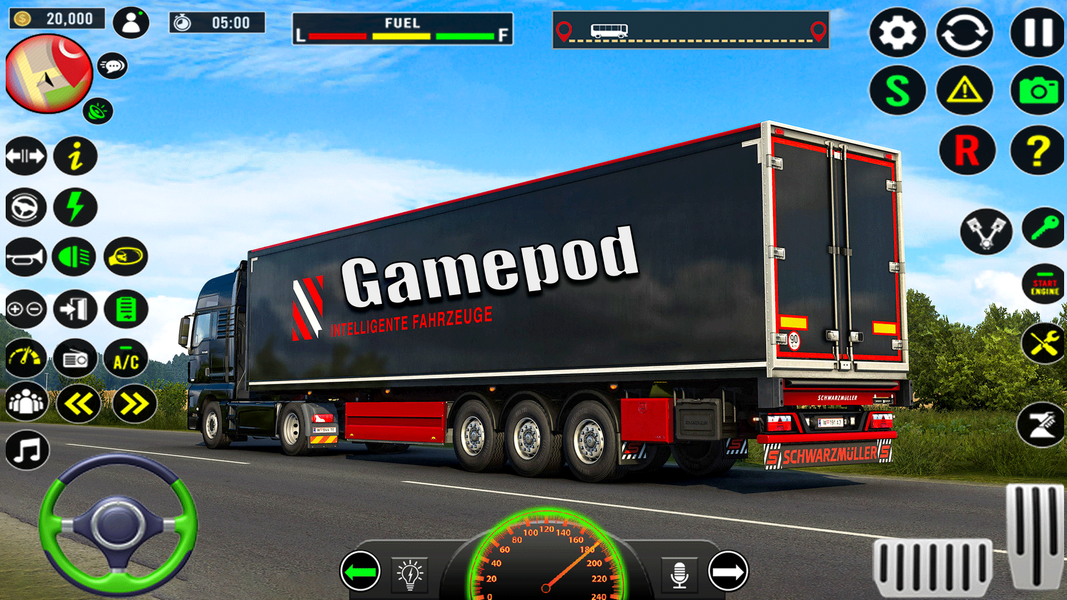 Euro Truck Simulator : Extreme - عکس بازی موبایلی اندروید