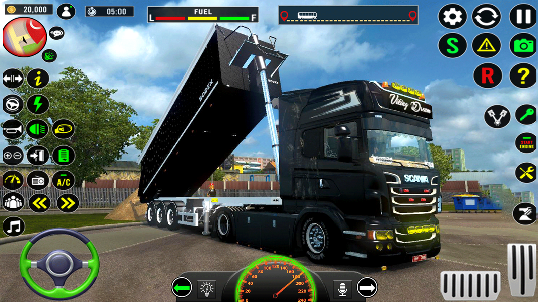 Euro Truck Simulator : Extreme - Gameplay image of android game