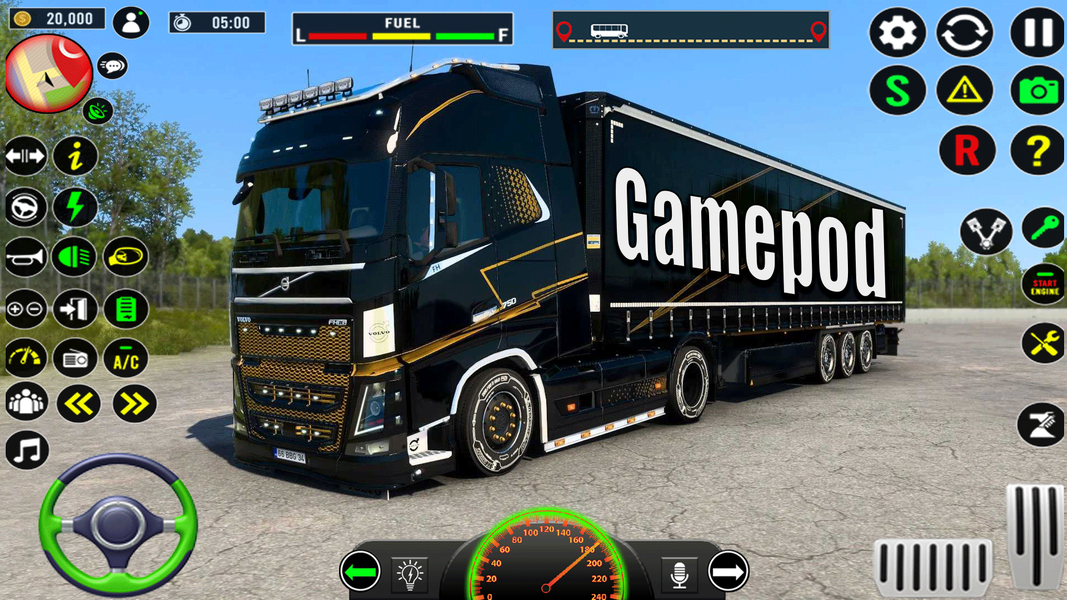 Euro Truck Simulator : Extreme - Gameplay image of android game
