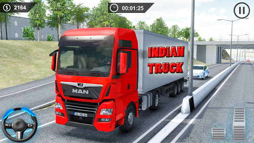 Indian Off-road Mountain Truck - Gameplay image of android game